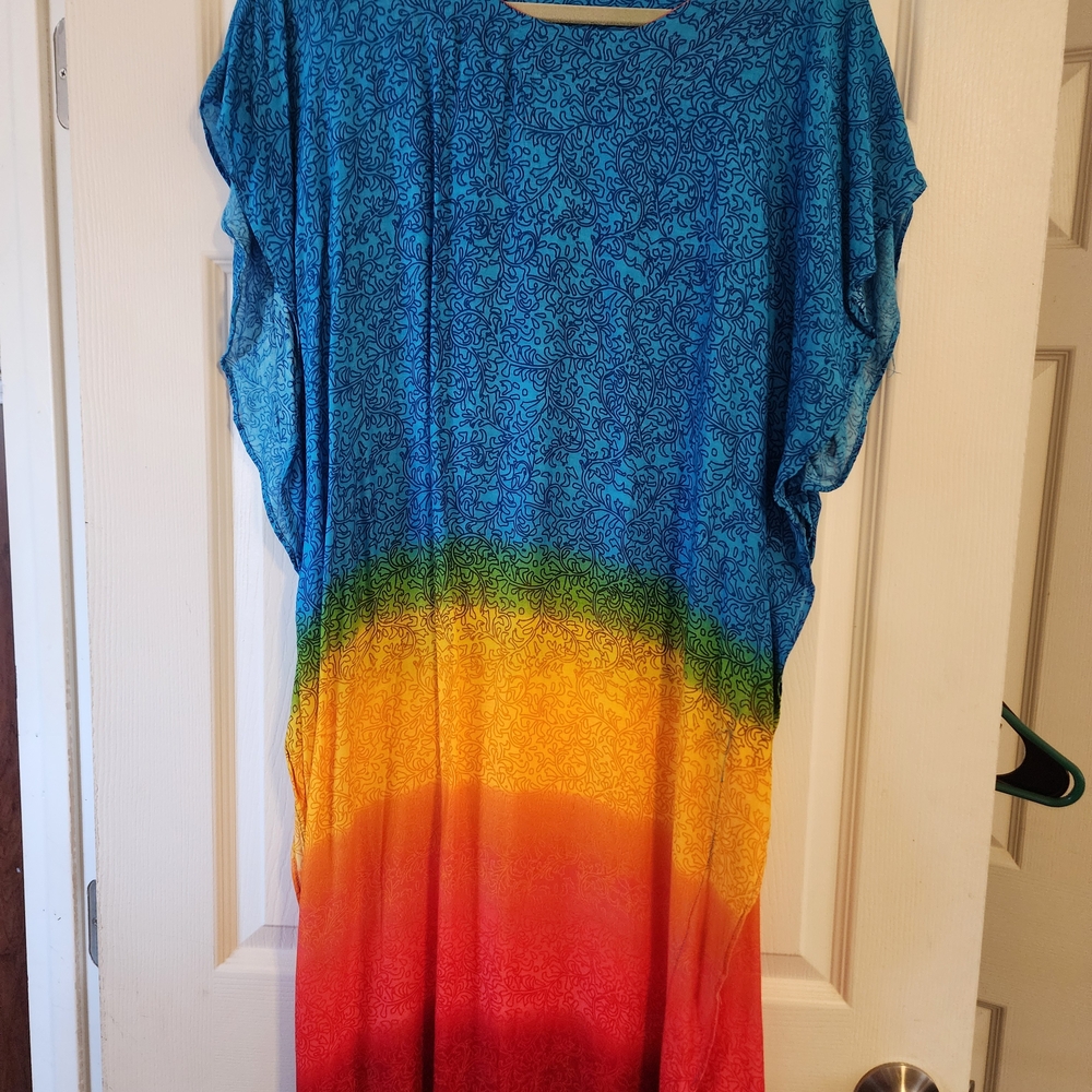 Multicolor Gradient Women's Top